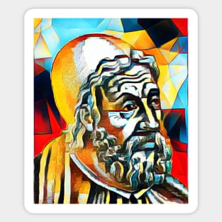 Ptolemy Abstract Portrait | Ptolemy Artwork 2 Sticker